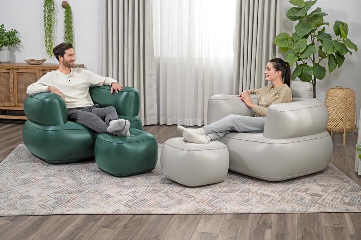 Actual product image Bestway Comfi Cube Inflatable Lounger