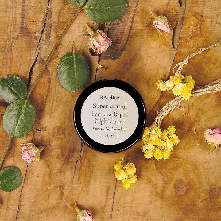 Actual product image Radika Night cream, repairing, 100% pure, BIO, natural, 40 gr (Night cream)