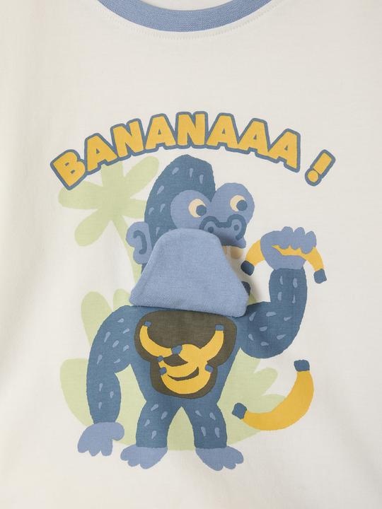 Immagine prodotto Vertbaudet Bio-Kollektion: 2er-Pack Jungen Sommer-Schlafanzüge mit Gorilla (110)