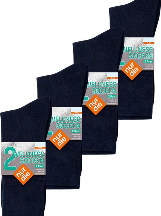 Produktbild Nur Die Freizeitsocken Weiche Wellness Socken (8er Pack, 39 - 42)
