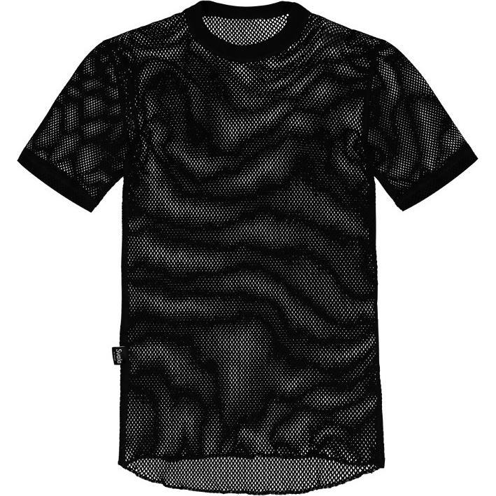 Svala, Herren, Shirt, Thermo-T-Shirt aus Mesh, Schwarz, (L)