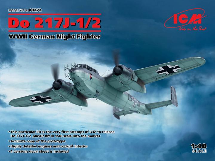 Produktbild ICM Do 217J-1/2, WWII German Night Fighter