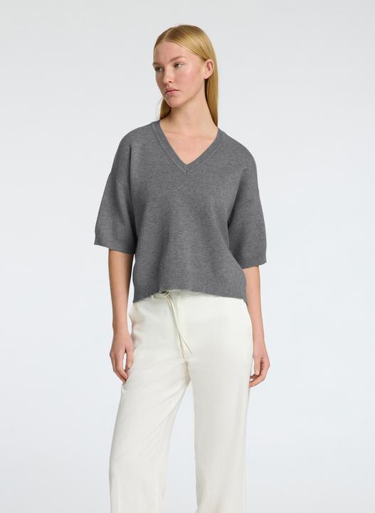 Actual product image Selected Femme Viscose mix knitted top (M)