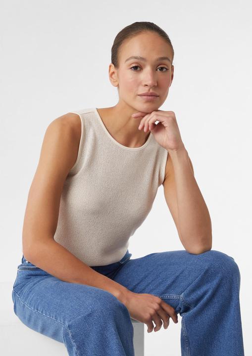 Produktbild Comma T-Shirt Stricktop aus Viskosemix (44)
