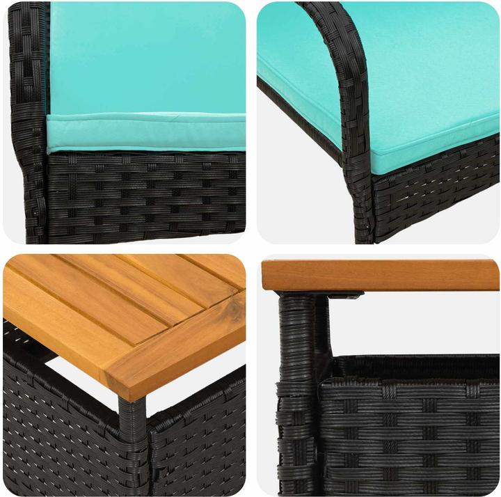 Actual product image vidaXL Gartenset