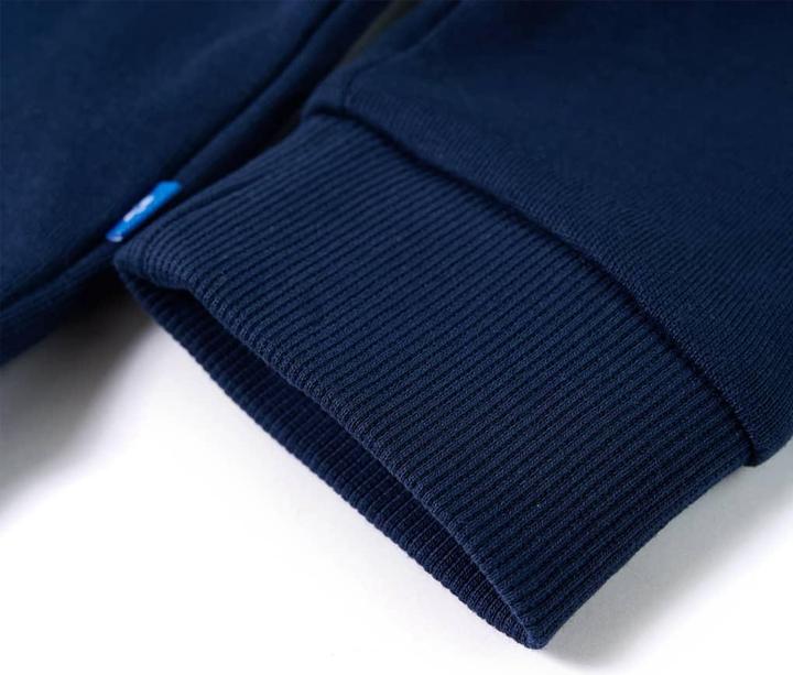 Image du produit vidaXL Sweat à capuche enfant bleu marine 92,Matériau : 92 (92)