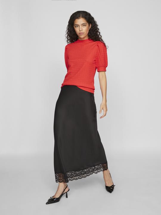 Actual product image Vila High neck top with short sleeves (M)