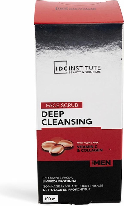 Actual product image IDC Institute Face Scrub Deep Cleansing 100ml (Cleaning cloths, 100 ml)