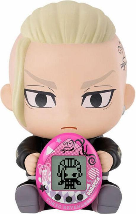 Bandai Namco BANDAI - TAMAGOTCHI Tokyo Revengers Draken Version With Hugmy Figure | 4cm Virtual Pet Based On Toky