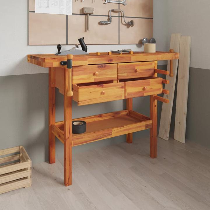 Actual product image vidaXL Werkbank (52 cm, 124 cm)