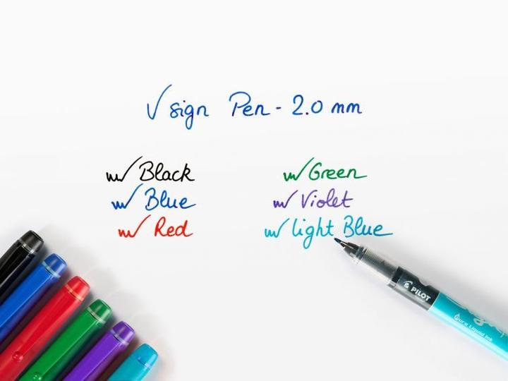 Image du produit Pilot Stylo V-Sign 0.6mm SW-VSP-BL bleu (Bleu, 1 x)