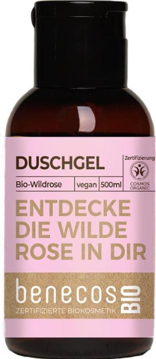 Produktbild Benecos KG Duschgel Wildrose (50 ml)