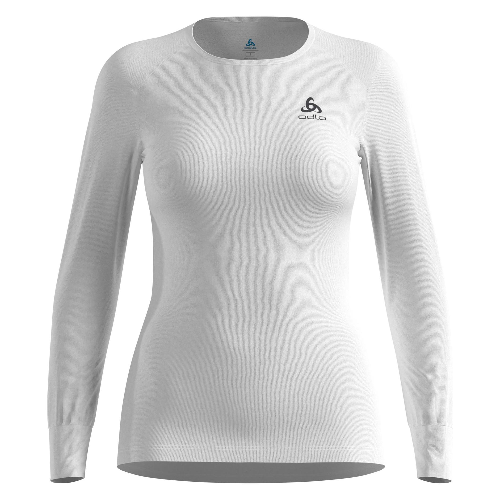 Odlo, Vrouwen, Functioneel Overhemd, Actief Warm (M), Wit, M