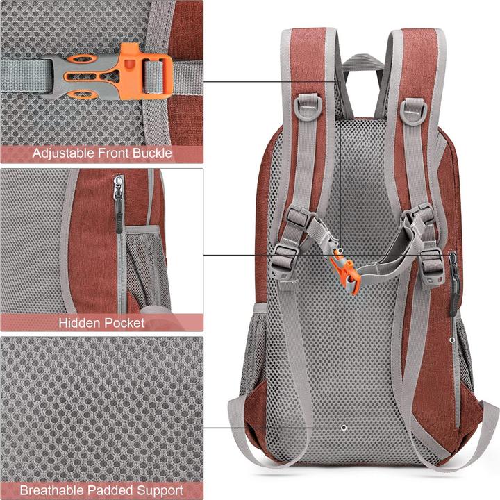 Produktbild Only-Bags.Store Wanderrucksack, kleiner Wanderrucksack, Radfahren, kompakter Schulterrucksack (10 l)