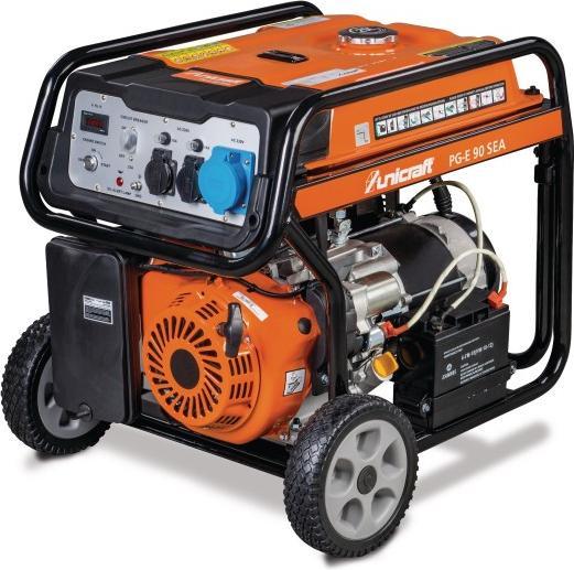 Unicraft Synchron-Stromerzeuger PG-E 90 SEA (7500 W, 25 l)