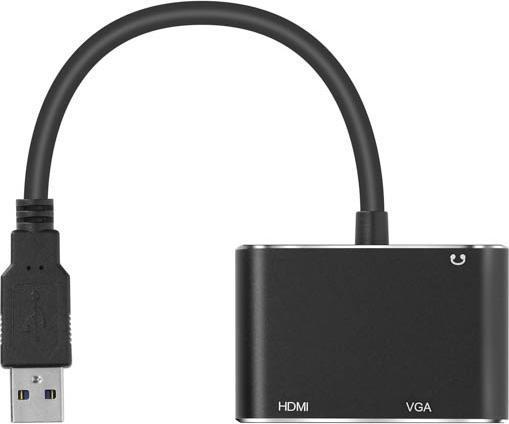 Produktbild Avizar USB / HDMI + VGA + 3.5mm Klinkenanschluss (USB-A)