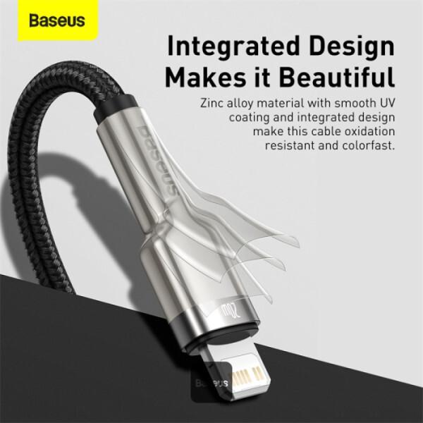 Produktbild Baseus USB C – Lightning (0.25 m, USB 2.0, 20 W)