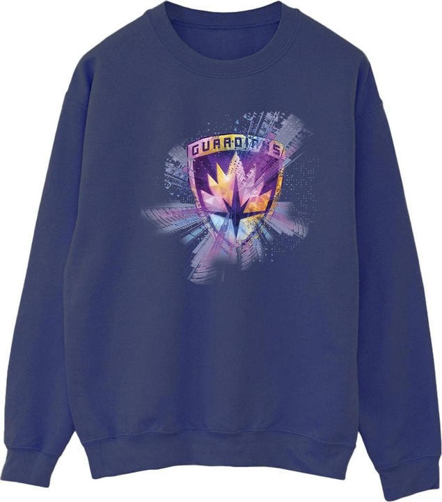 Actual product image Womens/Ladies Guardians Of The Galaxy Abstract Star Lord Sweatshirt (XL)