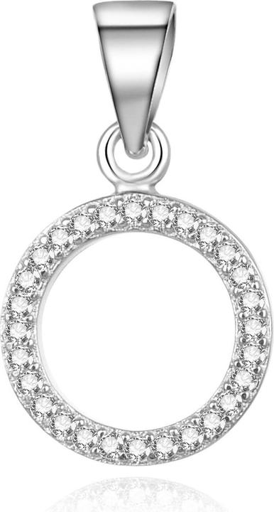Agato Décent pendentif en argent avec zircons AGH742