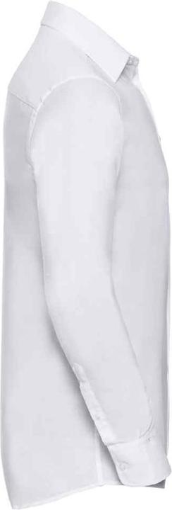 Actual product image Russell Mens Oxford Easy-Care Tailored Long-Sleeved Shirt