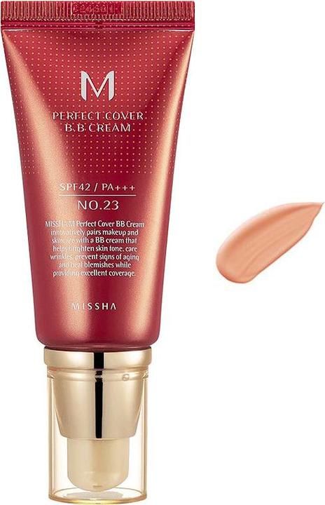 Actual product image Missha M Perfect Covering (23 Natural Beige, 50 ml)