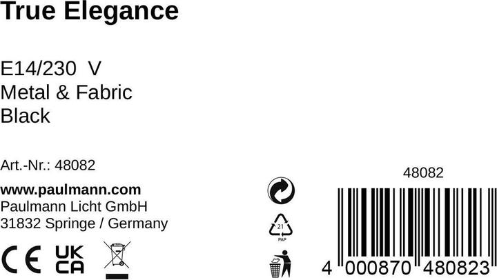 Nutritional values and ingredients Pauleen True Elegance (E14)