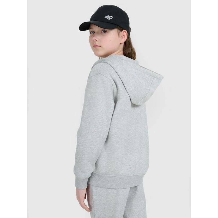 Produktbild 4F Mädchen-Sweatshirt mit Reissverschluss und Kapuze (140)