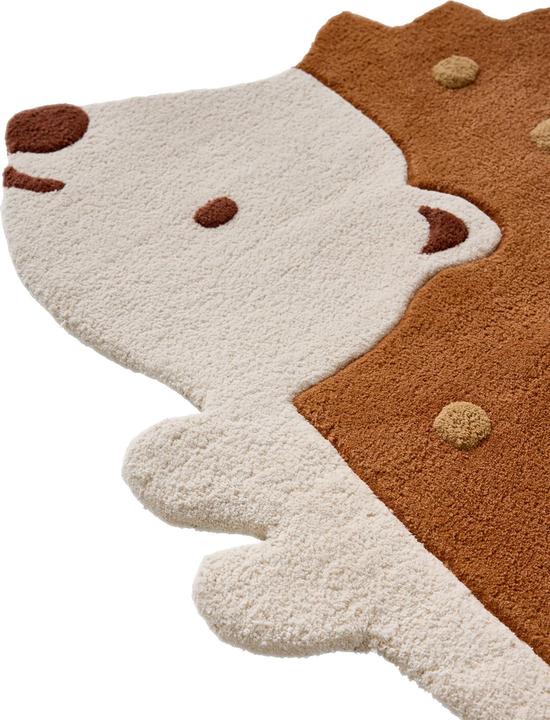 Actual product image Vertbaudet Kinderzimmer Teppich IGEL (100 x 70 cm)