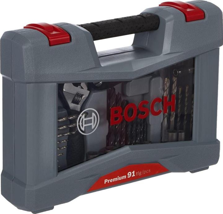 Produktbild Bosch Professional Zubehör 91-tlg. Premium X-Line Bohrer- und Schrauber-Set (2 - 6mm)