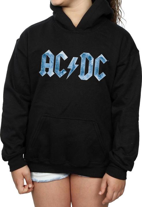 Produktbild AC/DC Blue Ice Logo Kapuzenpullover Mädchen (140, 146)