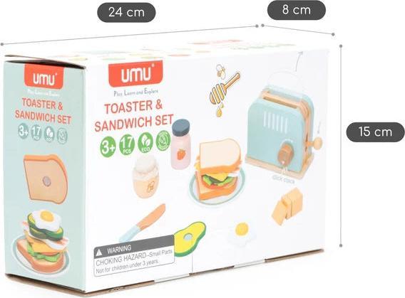 Produktbild UMU Toaster mit Zubehör