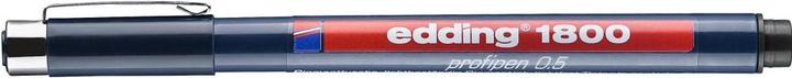 Actual product image Edding Fibre-tip artist Profipen 1800 (Black, 1x)