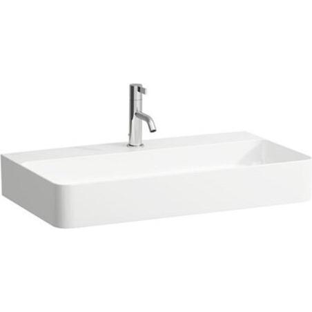 Thumbnail - Laufen, Waschbecken, Waschtisch VAL 750x420mm m Überlauf ohne Hahnloch weiss (420 mm, 750 mm)