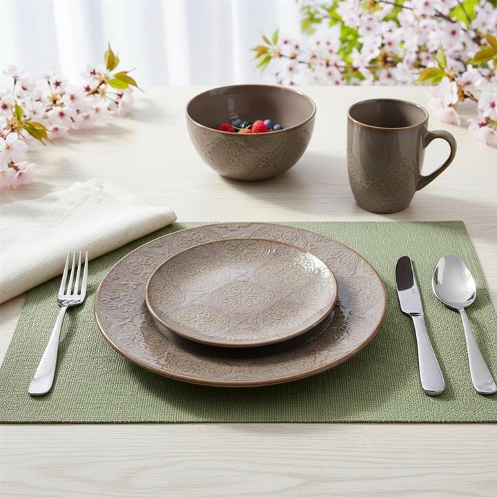 Immagine prodotto Domoletti Plate dessert Brown arabic, Ø 19 cm, brown