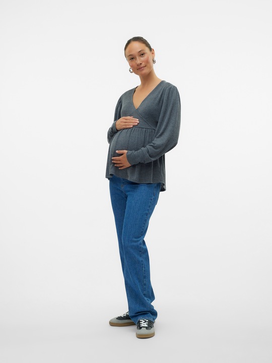 Actual product image Mamalicious Regular fit V-neck top blouse (XL)