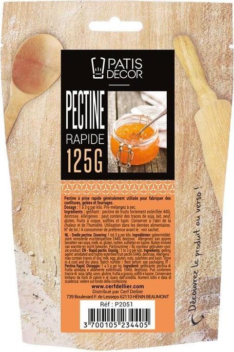 Image du produit Cerf-Dellier Pectine rapide (125 g)