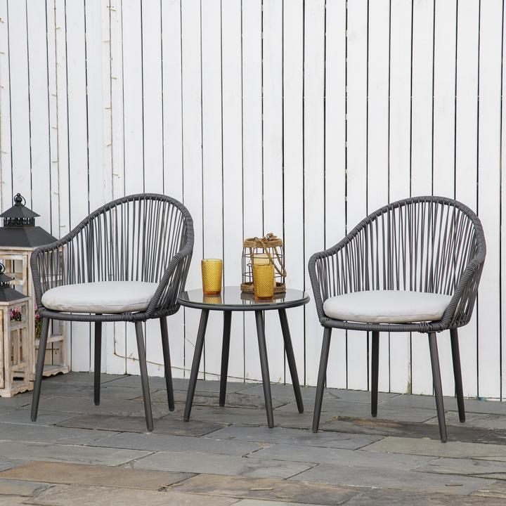 Produktbild Outsunny Gartenbistro-Set (50 x 46 cm)