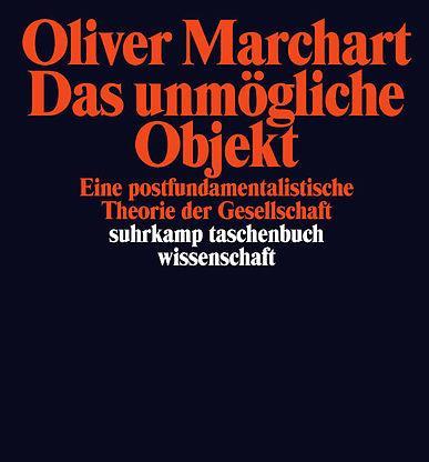 Produktbild Das unmögliche Objekt (Deutsch, Oliver Marchart, 2013)