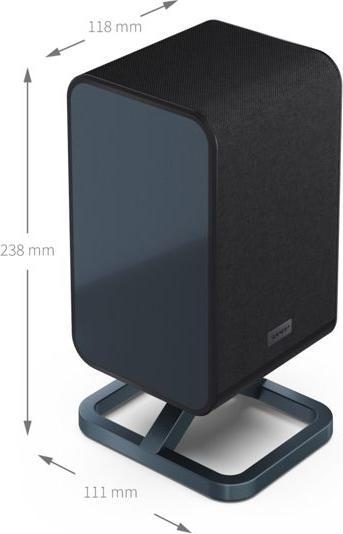 Produktbild Sharp Speakers HT-SPR52021(BK) Q Soundbar 2.0.2 Wireless Rear Surround Speakers, Black | (200 W, 2.0.2 Kanal)
