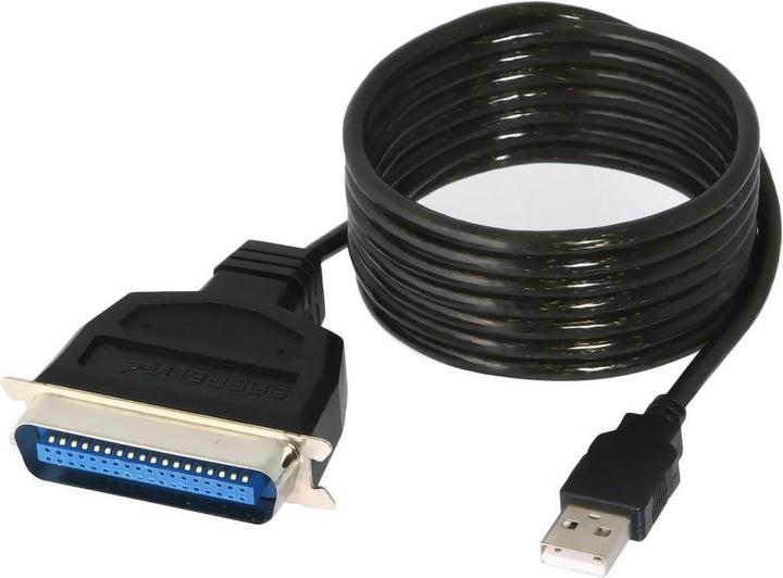 Actual product image PremiumCord KUPRINT USB cable USB 1.1 Black (1.50 m)