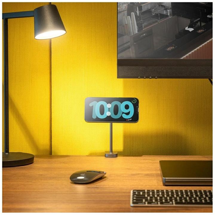 Actual product image Zens 1x 15W Qi2 incl. charger and clamp holder (15 W)