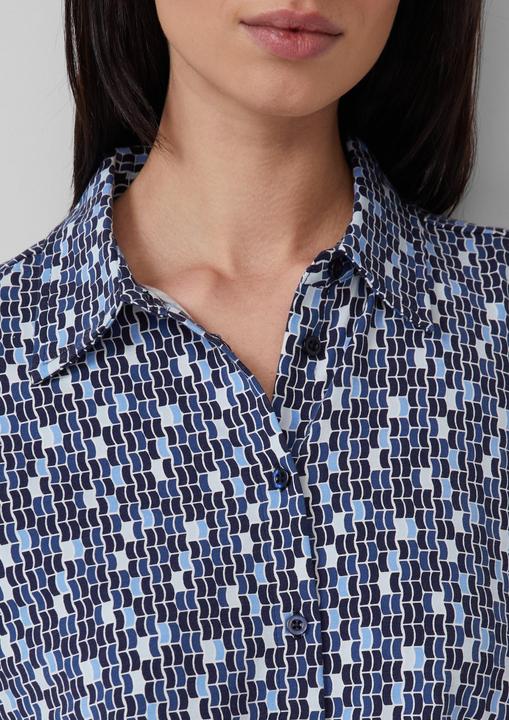 Immagine prodotto s.Oliver T-Shirt Elastische Jerseybluse mit All-over-Print (48)