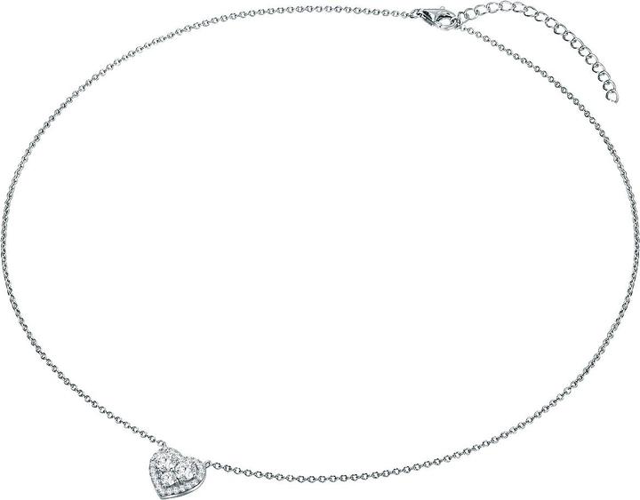 Image du produit Trilani Femme argent sterling zirconium argent 40,0 cm chaîne de base + 5,0 cm extension - 16284 (Argent Sterling, 40 - 45 cm)