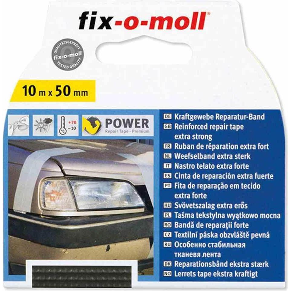 Thumbnail - Fix-o-moll, Klebeband, Power-Band schwarz, 10 m 50 mm Premium (91 mm)