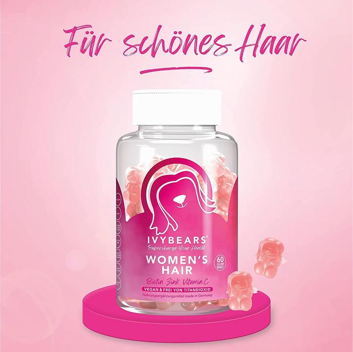 Produktbild IVYBears Haarvitamine für Frauen (1 Stück, Gummies, 150 g)
