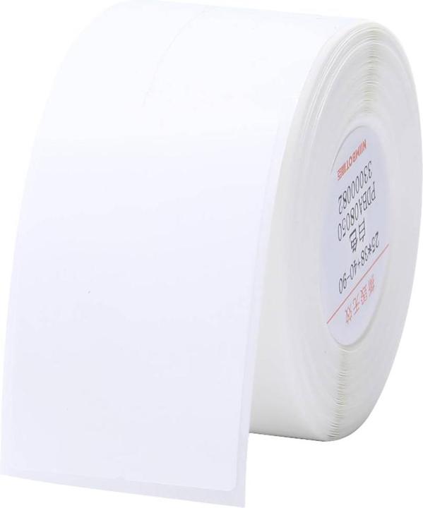 Actual product image Niimbot Thermal Stickers +40, 100C (White)