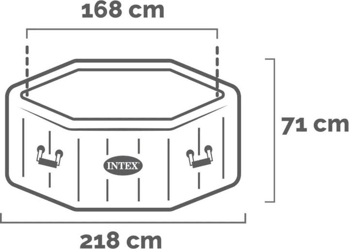 Produktbild Intex PureSpa Jet und Bubble Deluxe Set (6 Personen)
