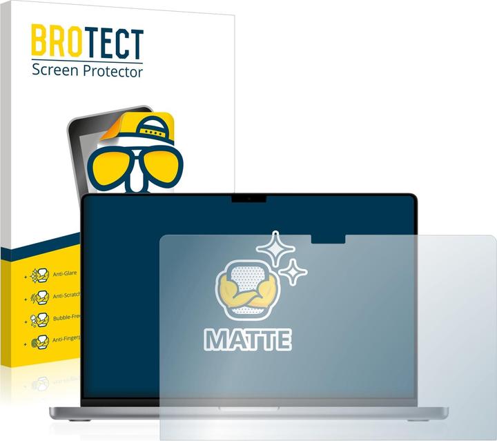 Produktbild BROTECT Entspiegelungs-Schutzfolie Displayschutz Matt (16")