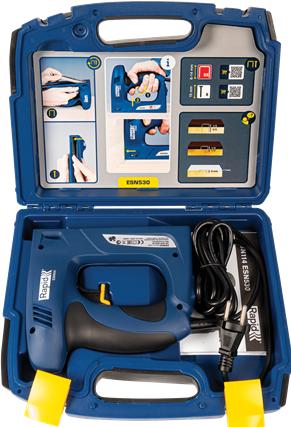 Actual product image Rapid ESN530 Electric stapler for staples type 53 614 mm