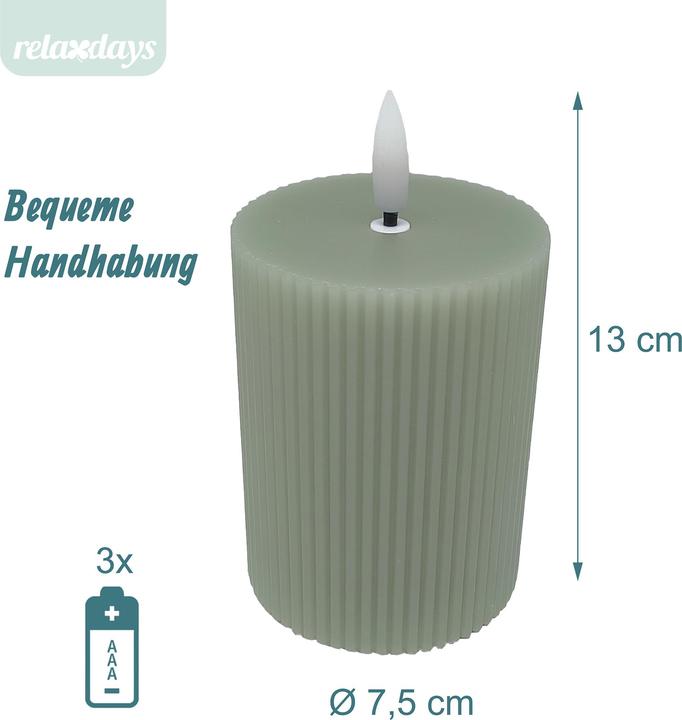 Produktbild Relaxdays 4x LED-Kerzen (4x)